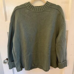 Tuckernuck Olive Crew Neck Sweater